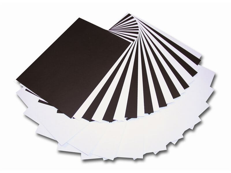 White Card 21cm x 30cm 230gsm - 5 Sheets